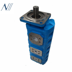 CBGJ2032/2032 CBGj2063/2050 Hydraulic Gear Pump for <b>Crane</b> 250 Bar 2 Stages Cast Iron Optimized for Hydraulic Systems - Product Image 3