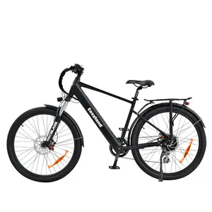 دراجة طريق كهربائية هجينة خفيفة الوزن c للرجال المدينة ebike 36v 700w قيادة خلفية emtb بطارية مخفية سباق الدراجة الإلكترونية