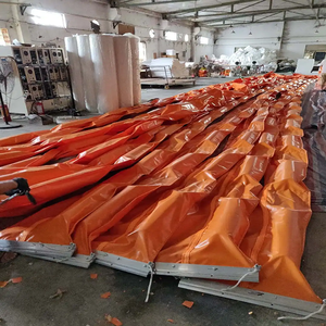 Chất lượng cao và giá thấp bọt đầy rắn tràn dầu ngăn chặn bùng nổ PVC loại rác rong biển hàng rào dầu ngăn chặn bùng nổ - Product Image 6