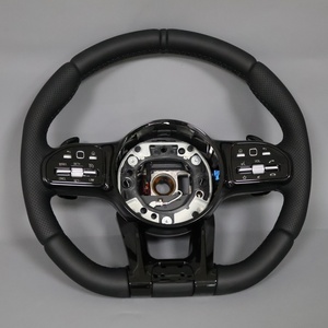 Volant personnalisé adaptable pour <span class=keywords><strong>Mercedes</strong></span> Benz AMG GLE 63 W204 C250 W206 W210 W213 W218 - Product Image 1