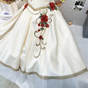Robe longue de flore blanche professionnelle de haute qualité <span class=keywords><strong>Tutu</strong></span> romantique pour la performance sur scène pour enfants femmes adultes en danse de ballet - Product Image 5