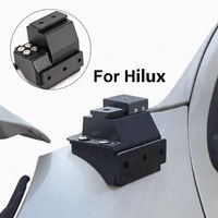Support de fixation pour phares auxiliaires LED tout-terrain CNC, pour Toyota Hilux, montage sur montant A ou capot.