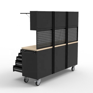 गैरेज धातु कैबिनेट उपकरण कार्ट रोलिंग कार्यशाला कार्य व्हील के साथ - Product Image 4