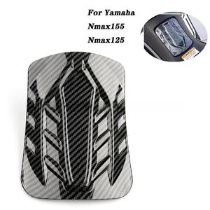 Accessoire pour moto, bouchon de réservoir, adapté à la modification du bouchon de réservoir Yamaha NMAX155 20-23, bouchon de réservoir à motif en fibre de carbone - Product Image 2