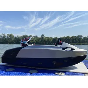 Best Design Water Sports Personal Kart Boat Fiberglass Jet Boat For Sale Multi Functional Competitive Entertainment Speed Boat