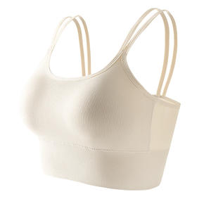 Meilleure vente d'usine : <span class=keywords><strong>Soutien</strong></span>-<span class=keywords><strong>gorge</strong></span> de <span class=keywords><strong>sport</strong></span> sans couture, à fort impact, push-up et respirant pour femme - Product Image 6