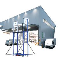 Échafaudage pliable - Treuil de construction électrique avec câble télescopique 220V Neuf