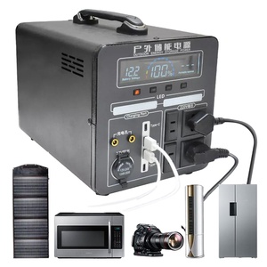 Estación de Carga Solar de 1000w 700wh 110v 220v para Exteriores, Batería de Litio Hierro de Alta Calidad de 1000w, Gran Venta - Product Image 1