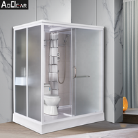 Zienaokailya — douchette modulaire de luxe, tout en un, salle de bain, pod avec espace pour baignoire