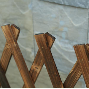 Cerca de jardín de madera de cedro para niños, cerca de madera expandida, Patio, plantas trepadoras, divisor portátil para habitación, Panel de madera, pantalla, puerta de seguridad para perros - Product Image 5