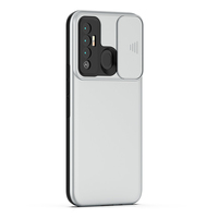 Coque de téléphone à fenêtre coulissante en TPU pour Tecno Camon 30s 30 Pro Premier Spark 20 20P Go 1 20C
