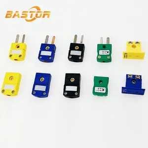 ip67 waterproof mini male female type k plug thermocouple connector for omega