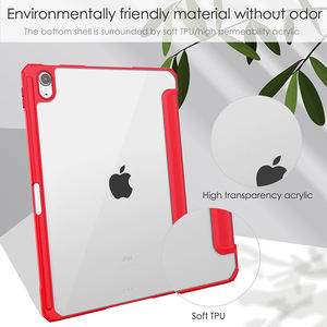 Fundas transparentes de 3 pliegues para <span class=keywords><strong>Apple</strong></span> <span class=keywords><strong>iPad</strong></span> 10th Generation Fundas al por mayor para <span class=keywords><strong>iPad</strong></span> 10th 10,9 ''con portalápices - Product Image 5