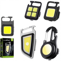 Lampe de poche portable multifonctionnelle en alliage d'aluminium, mini lampe de travail haute luminosité, aimant puissant, compacte