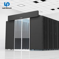 Ningbo Lepin fábrica personalizada pasillo frío puerta de cristal CAC IDC SMART CABINET 42U servidor Rack gabinete de red para módulo Centro de Datos