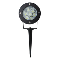 Projecteur LED de jardin économique 3000K 6000K 7W IP67, éclairage de jardin à piquet LED