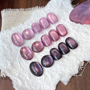 ยาทาเล็บเจลแม่เหล็ก AILANUO 3 สี ลายผีเสื้อ ลายเพชร ลายตาแมว ยาทาเล็บเจลแม่เหล็กแบบมืออาชีพ ยาทาเล็บเจลยูวี - Product Image 2