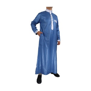 2024 Promotional <strong>Model</strong> Sudan Muslim <strong>Abaya</strong> Thobe for Men Robe Arabian Clothing New Design Men Embroidery Thobe - Product Image 2