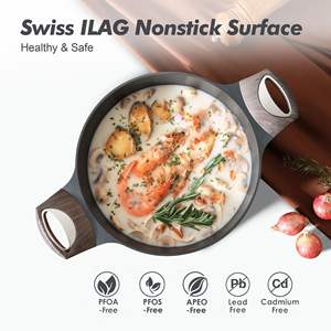 Smartpan Marmite en céramique antiadhésive de haute qualité avec couvercle Marmite à pâtes saine non toxique <span class=keywords><strong>sans</strong></span> <span class=keywords><strong>PFOA</strong></span> PFAS <span class=keywords><strong>PTFE</strong></span> - Product Image 5