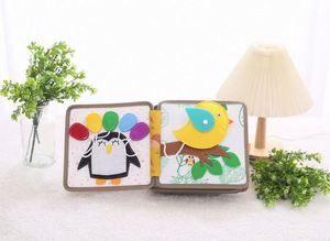Juguetes Montessori al por mayor: Libro sensorial de fieltro de ciervo, Libro de actividades de fieltro suave para niños pequeños, Tablero de actividades de fieltro para niños pequeños - Product Image 3