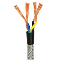 Câble de commande blindé LiYCY, câble de signal flexible multiconducteurs en cuivre, tresse en cuivre étamé, protection EMC, norme DIN VDE 0812