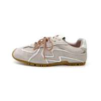 Chaussures décontractées tendance rétro en cuir de vachette véritable pour femmes, baskets vintage confortables, chaussures de skate