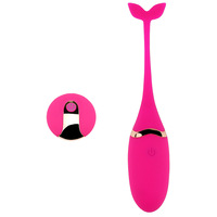Vibrations-Analplug mit USB-Aufladung, Kabelloser Kaulquappen-Analplug, Ferngesteuerter Fischschwanz-Analplug, Leise und Geräuscharm