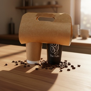 Vasos Desechables para Café Sunshine con Tapas de Papel Antiderrames para Viaje, para Chocolate Caliente y Suministros para Barras de Cacao - Product Image 3