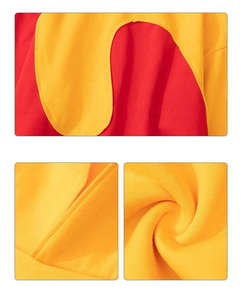 Sudadera con Capucha de Poliéster/Algodón con Diseño de Doble Tono Otoñal para Hombre y Mujer, Alta Calidad, Color y Talla Personalizables - Product Image 2