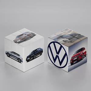 Cubes Magiques Personnalisés avec Logo Volkswagen pour Cadeaux d'Entreprise – 3x3, 4x4, 5x5 – Vente en Gros de Puzzles Promotionnels pour Concessionnaires Automobiles - Product Image 4
