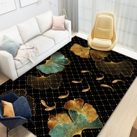 İskandinav Modern geometrik baskılı lüks halı için yüksek kaliteli islam tarzı büyük oturma odası kilim yemek başucu yatak merkezi