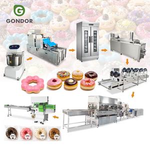 เครื่องทำโดนัททรงกลมแบบอุตสาหกรรม พร้อมระบบเคลือบเคลือบเงา - Product Image 1