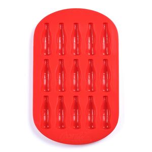 Moule promotionnel de fabricant de glaçons de silicone de forme de bouteille de Cola Mini plateau de bloc de glace pour la boisson non alcoolisée - Product Image 1