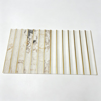 Panneau mural PS, couleur personnalisée, lambris moderne, panneau mural décoratif en plastique pour appartement, couloir, décoration murale intérieure
