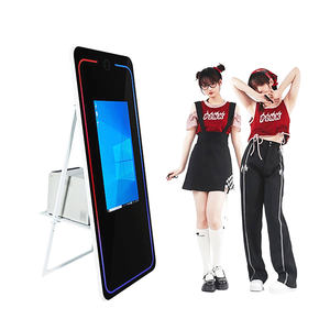 Alta calidad Selfie Impresión Selfie Magic Photo Mirror Booth Cámara Photo Gif Led Frame Enclosure - Product Image 6