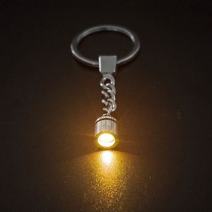 Wz Hot Selling Single Metal <b>Key</b> <b>Chain</b> with Colorful Light for Crystal Keychains or Glass Ball Unique Selling Product - Product Image 2