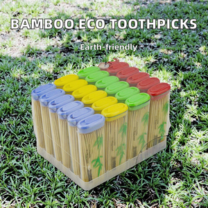 Wooden <b>Toothpicks</b> <b>Toothpick</b> Sticks 150 Sticks Sturdy Smooth Finish Tooth Picks Sticks <b>Toothpicks</b> Wooden - Product Image 2
