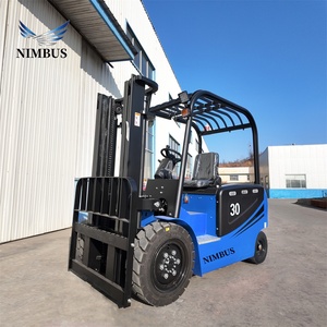 מלגזה חשמלית נימבוס 3 טון במלאי במחסן, בקרה חלקה, פלדת מנגן מחושלת, עמידות מעולה. - Product Image 2