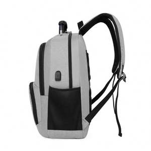 Mochila Antirrobo Simple para Negocios, Mochila Oxford de Viaje para Estudiantes Universitarios, Bolsa para Computadora con Puerto de Carga USB - Product Image 3
