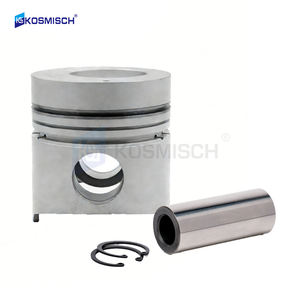 مكبس أصلي عالي الجودة 6D14T لقطع غيار الشاحنات، مكبس بديل OEM ME032742، قطع غيار محرك الديزل للشاحنات لميتسوبيشي 6D14T، طقم مكابس - Product Image 1