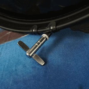 Chiave per Batteria con Chiave a T Quadrata Interna per Regolare Strumenti e Viti della Batteria - Product Image 2