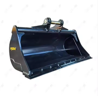 Vente flash : Godet à boue standard noir pour excavatrice avec garantie d'un an, hydraulique, certifié CE