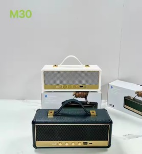 XB <span class=keywords><strong>Stockwell</strong></span> III ลำโพงบลูทูธไร้สายขนาดเล็ก M30คุณภาพสูงซับวูฟเฟอร์กลางแจ้งโบราณแบบพกพาพร้อมแหล่งจ่ายไฟแบตเตอรี่ - Product Image 2