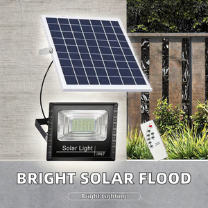 Reflector <span class=keywords><strong>LED</strong></span> <span class=keywords><strong>Solar</strong></span> de 200W, Resistente al Agua, para Estadios, <span class=keywords><strong>Proyector</strong></span> para Jardines, Luz Blanca Cálida, IP67, Foco Exterior Plegable - Product Image 3