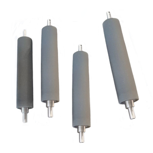 بكرات مطاطية Pu عالية الدقة الثقيلة بو البولي يوريثين الأسطوانة المطاطية المغلفة الأسطوانة مع تحمل - Product Image 6