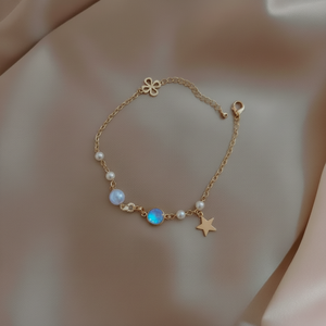 Vendita calda Trending moda Vintage in acciaio inox perla cuore croce braccialetti e braccialetti eleganti ed eleganti all'ingrosso - Product Image 2