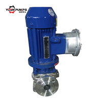Pompa Booster Sentrifugal Vertikal 2.8m3/Jam, Head 33m, 1.5kw untuk Suplai Air Industri