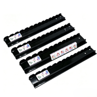 Support de tuiles de mahjong en acrylique de qualité supérieure pour 4 joueurs, ensemble personnalisé OEM, accessoires de jeu légers, fournisseur en gros