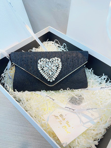 Fashion ladies Party <b>Wedding</b> Evening Bags Women Bling Diamond <b>Clutch</b> Handbag Luxury Crystal Purse Rhinestone Women's tote bags - Product Image 1