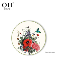 Service de table en porcelaine fine personnalisé avec logo et design, vente en gros, événements et location de mariage